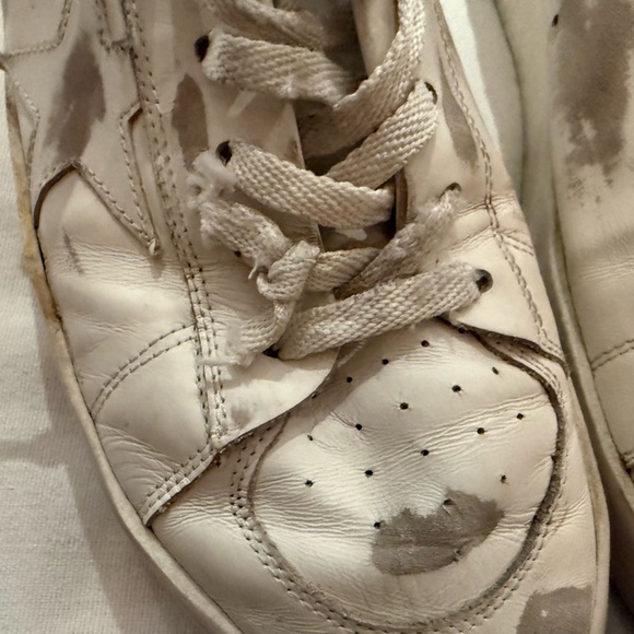 Golden Goose Men’s Stardan Low-Top Sneakers (White on White) - Men’s 13US/46EU - Picture 11 of 16